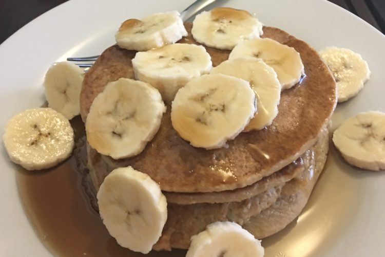 Oat Banana Pancakes